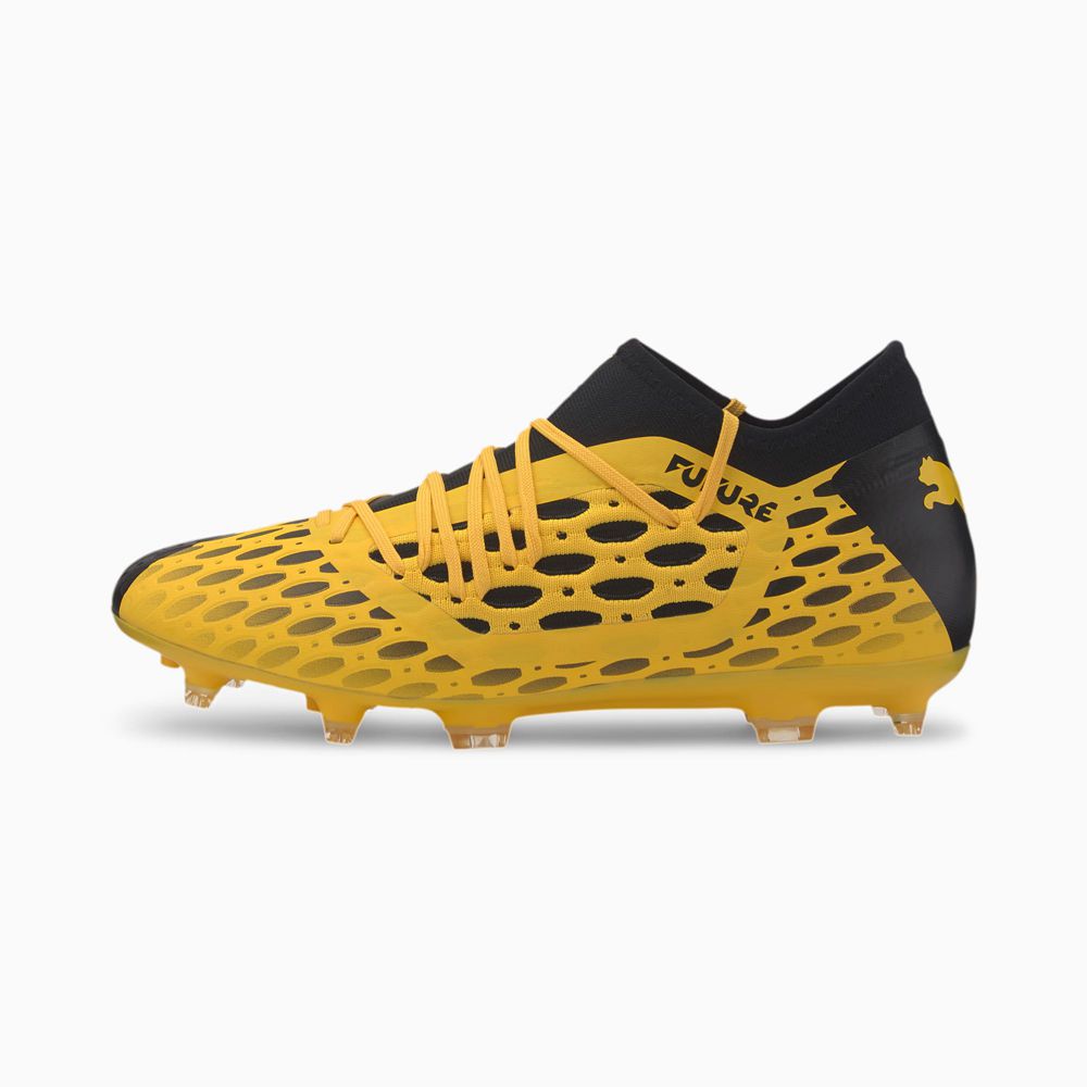 Puma FUTURE 5.3 NETFIT FG/AG Férfi Focicipő - Sárga/Fekete ( Hungary - OVJAB0951 )